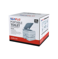 Portable Toilet - 10 Liter - SFPT-10-01 - Seaflo